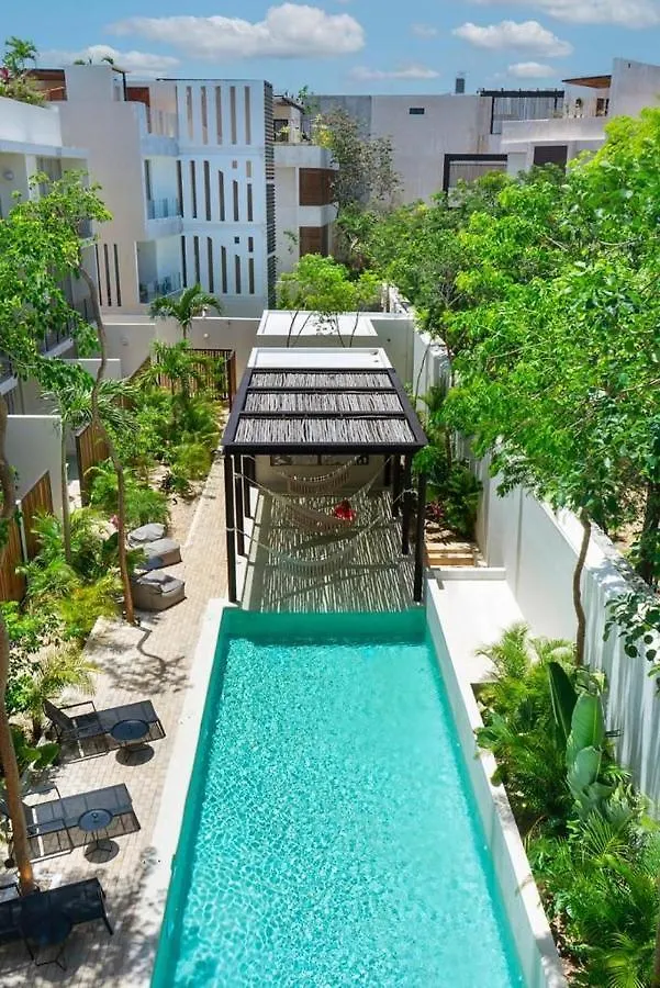 Aruna, Nuevo Centrico Estudio Para 4 Personas En Tulum Mexico