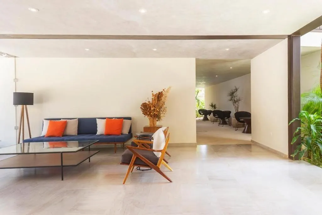 Aruna, Nuevo Centrico Estudio Para 4 Personas En Tulum Mexico