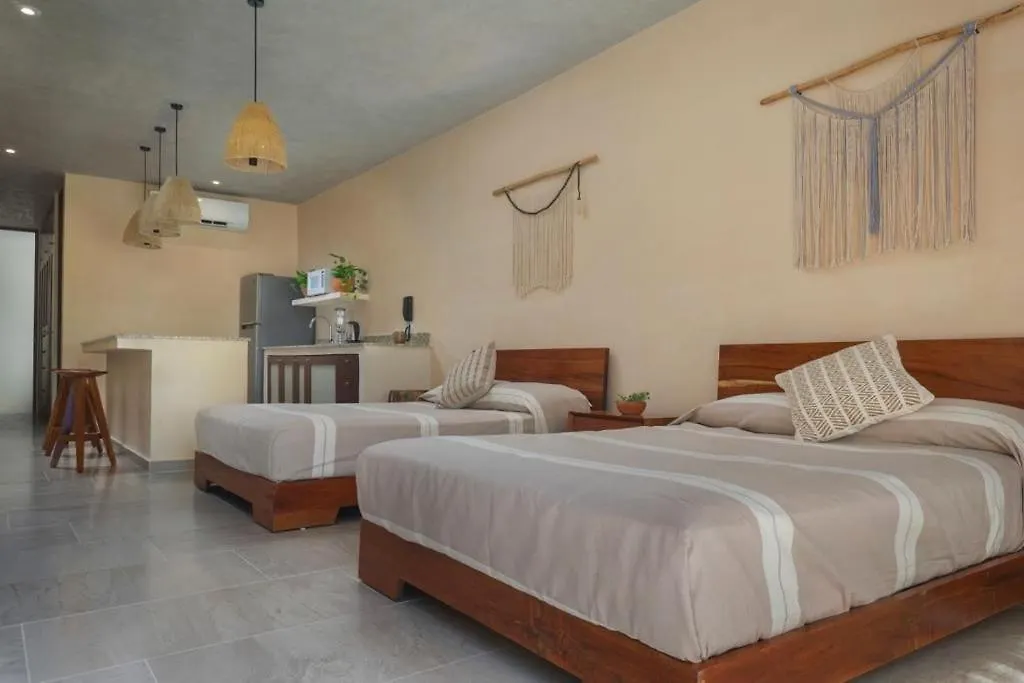 Aruna, Nuevo Centrico Estudio Para 4 Personas En Tulum 0*,  Mexico