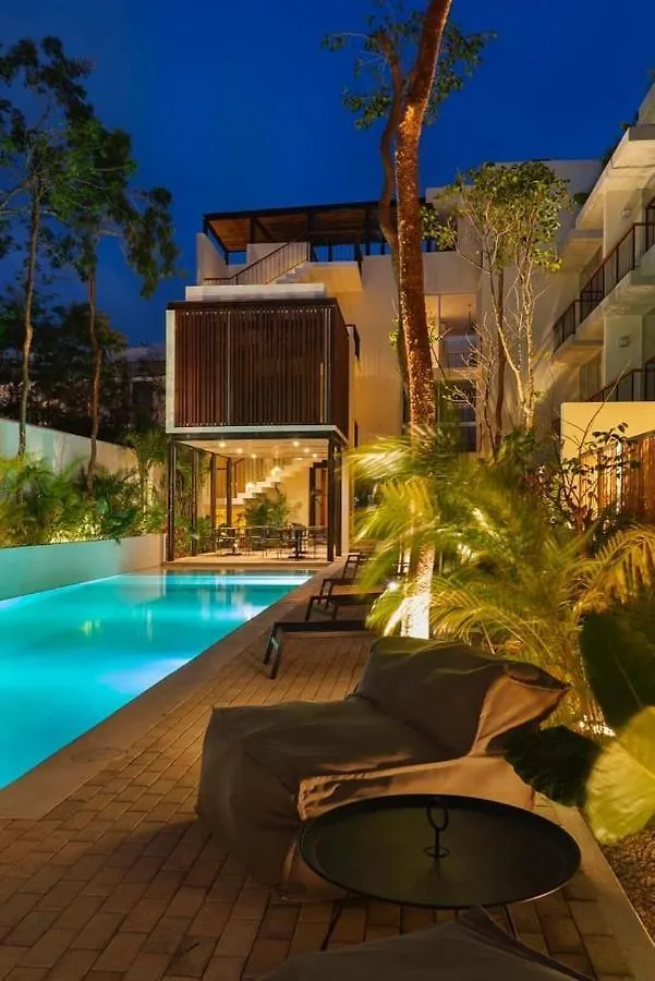 Aruna, Nuevo Centrico Estudio Para 4 Personas En Tulum Aparthotel